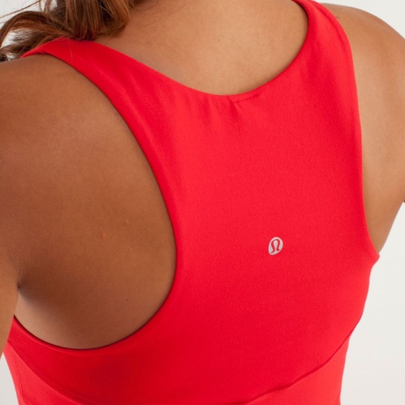 Lululemon First Base Tank Top in Love Red / Fiery Red size Women's 6 - Picture 5 of 10